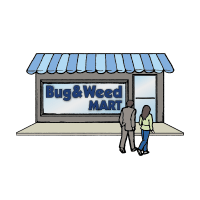 Bug & Weed Mart Logo